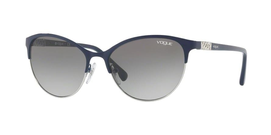 Vogue VO4058SB Cat Eye Sunglasses  505111-BLUE/SILVER 56-17-140 - Color Map blue