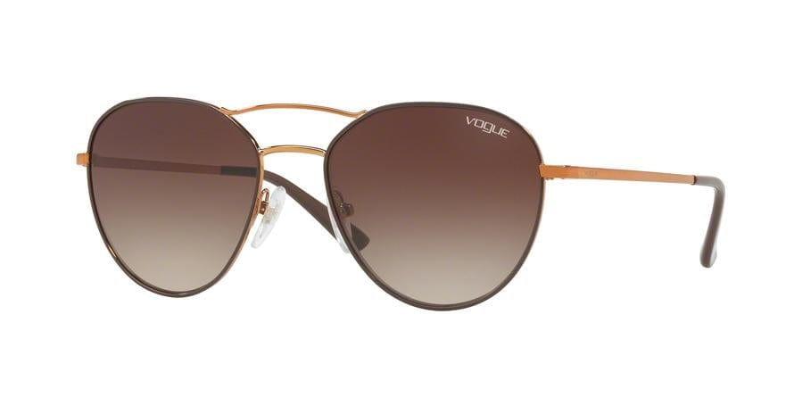 Vogue VO4060S Pilot Sunglasses  502113-COPPER/BROWN 54-18-135 - Color Map brown