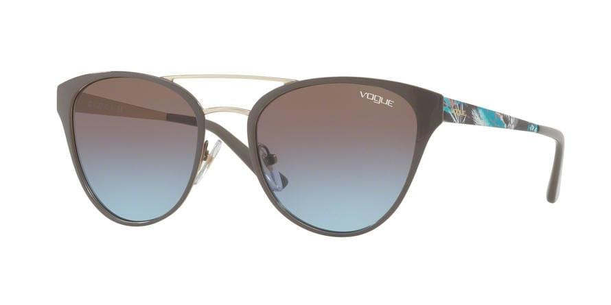 Vogue VO4078S Butterfly Sunglasses  507148-TURTLEDOVE/PALE GOLD 53-19-140 - Color Map green