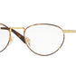 Vogue VO4084 Oval Eyeglasses  5078-GOLD/HAVANA 52-20-135 - Color Map havana