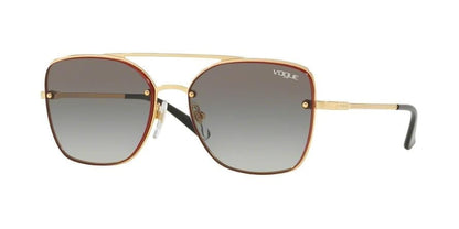 Vogue VO4112S Square Sunglasses  280/11-GOLD 56-16-135 - Color Map gold