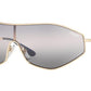 Vogue G-VISION VO4137S Irregular Sunglasses  848/0J-PALE GOLD 34-134-120 - Color Map gold