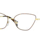 Vogue VO4142B Butterfly Eyeglasses  5078-TOP HAVANA/PALE GOLD 54-17-135 - Color Map havana