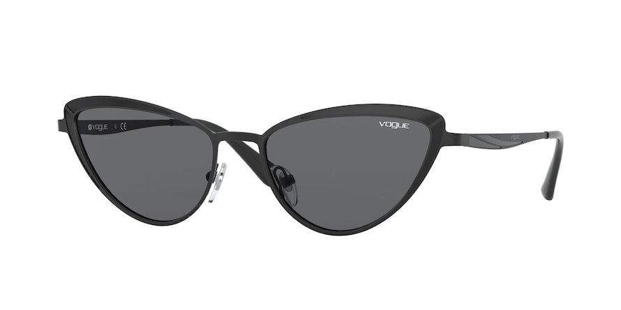 Vogue VO4152S Cat Eye Sunglasses  352/87-TOP BLACK/MATTE BLACK 54-17-135 - Color Map black