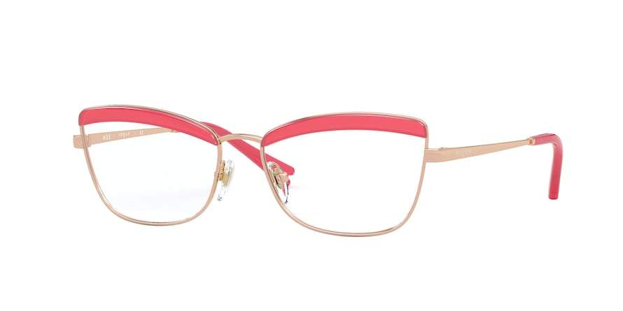 Vogue VO4164 Butterfly Eyeglasses  5075-ROSE GOLD 53-15-135 - Color Map pink