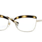 Vogue VO4164 Butterfly Eyeglasses  848-PALE GOLD 53-15-135 - Color Map gold