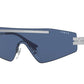 Vogue VO4165S Rectangle Sunglasses  323/80-SILVER 29-129-130 - Color Map silver