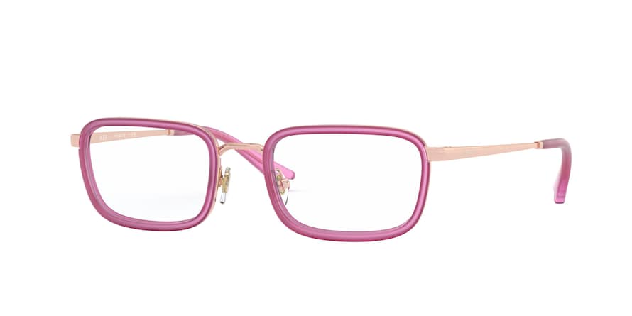 Vogue VO4166 Rectangle Eyeglasses  5075-ROSE GOLD 49-19-135 - Color Map pink