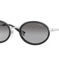 Vogue VO4167S Oval Sunglasses  323/11-SILVER 48-19-135 - Color Map silver