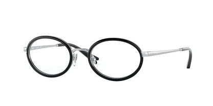 Vogue VO4167 Oval Eyeglasses  323-SILVER 48-19-135 - Color Map silver