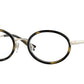 Vogue VO4167 Oval Eyeglasses  848-PALE GOLD 48-19-135 - Color Map gold