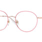 Vogue VO4177 Phantos Eyeglasses  5075-TOP PINK/ROSE GOLD 52-19-135 - Color Map pink