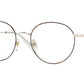 Vogue VO4177 Phantos Eyeglasses  5078-TOP HAVANA/PALE GOLD 52-19-135 - Color Map havana