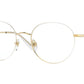 Vogue VO4177 Phantos Eyeglasses  5120-TOP WHITE/GOLD 52-19-135 - Color Map white