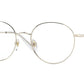 Vogue VO4177 Phantos Eyeglasses  848-PALE GOLD 52-19-135 - Color Map gold