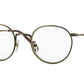 Vogue VO4183 Phantos Eyeglasses  5137-GOLD ANTIQUE 51-21-145 - Color Map gold
