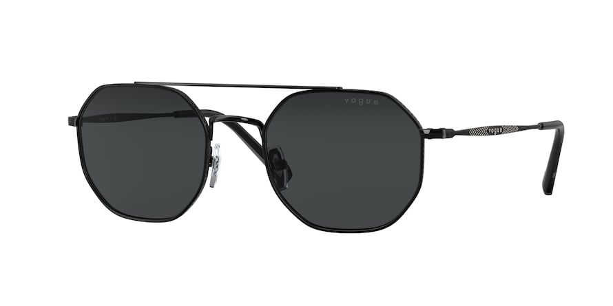 Vogue VO4193S Irregular Sunglasses  352/87-BLACK 51-20-145 - Color Map black