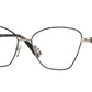 Vogue VO4195 Butterfly Eyeglasses  5078-HAVANA/PALE GOLD 54-16-140 - Color Map havana