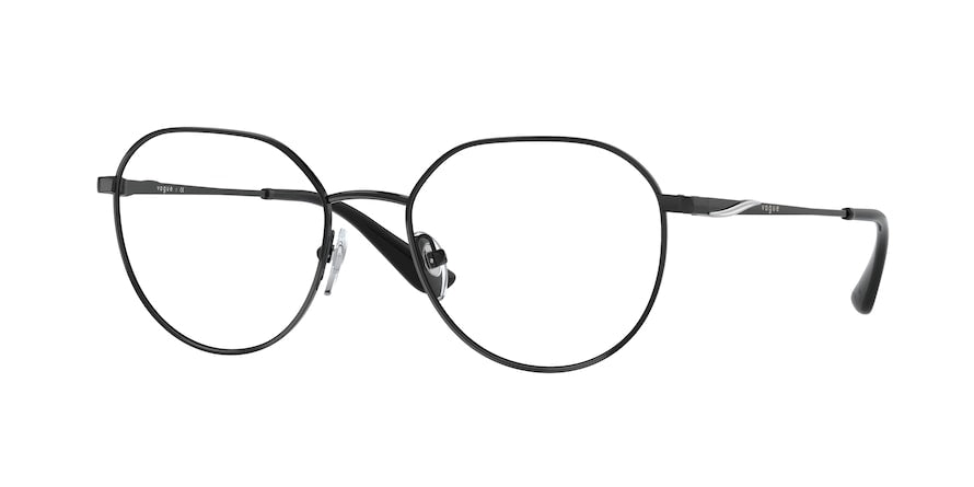 Vogue VO4209 Irregular Eyeglasses  352-BLACK 52-18-140 - Color Map black