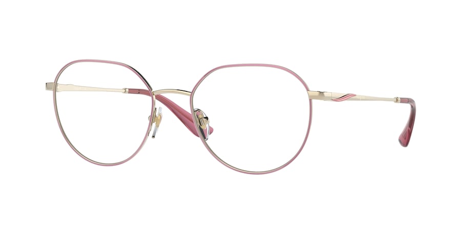 Vogue VO4209 Irregular Eyeglasses  5141-TOP PURPLE/PALE GOLD 52-18-140 - Color Map purple/reddish