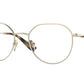 Vogue VO4209 Irregular Eyeglasses  848-PALE GOLD 52-18-140 - Color Map gold