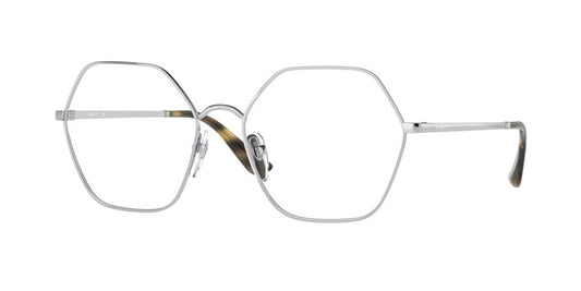 Vogue VO4226 Irregular Eyeglasses  323-SILVER 55-17-135 - Color Map silver