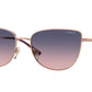 Vogue VO4233S Butterfly Sunglasses  5152I6-ROSE GOLD 54-17-135 - Color Map pink