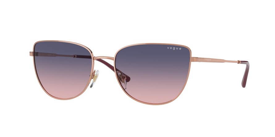 Vogue VO4233S Butterfly Sunglasses  5152I6-ROSE GOLD 54-17-135 - Color Map pink