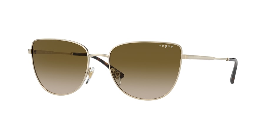 Vogue VO4233S Butterfly Sunglasses  848/6K-PALE GOLD 54-17-135 - Color Map gold