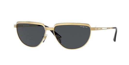 Vogue VO4235S Irregular Sunglasses  280/87-TOP SAND/GOLD 56-14-135 - Color Map gold