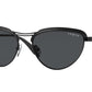 Vogue VO4236S Irregular Sunglasses  352/87-BLACK 55-17-135 - Color Map black