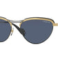 Vogue VO4236S Irregular Sunglasses  917/80-TOP BLACK/GOLD 55-17-135 - Color Map black