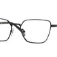 Vogue VO4244 Rectangle Eyeglasses  352-BLACK 53-17-135 - Color Map black