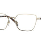 Vogue VO4244 Rectangle Eyeglasses  848-PALE GOLD 53-17-135 - Color Map gold