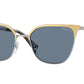 Vogue VO4248S Pillow Sunglasses  305/2V-TOP GOLD/SILVER 53-18-140 - Color Map gold
