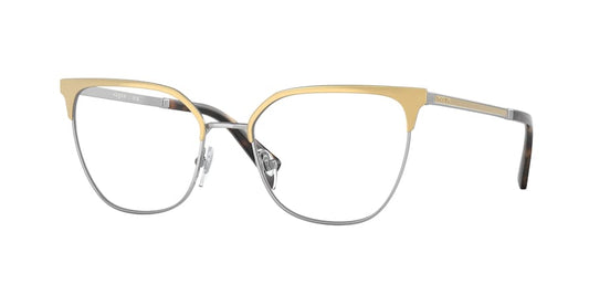 Vogue VO4249 Pillow Eyeglasses  305-TOP GOLD/SILVER 53-18-140 - Color Map gold
