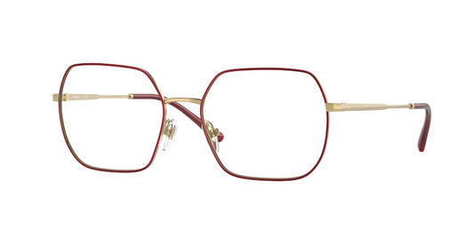 Vogue VO4253 Irregular Eyeglasses  280-TOP RED/GOLD 53-17-135 - Color Map red