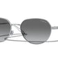 Vogue VO4254S Irregular Sunglasses  323/11-SILVER 53-17-135 - Color Map silver