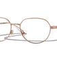 Vogue VO4259 Irregular Eyeglasses  5152-ROSE GOLD 53-17-135 - Color Map gold