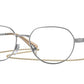 Vogue VO4259 Irregular Eyeglasses  548-GUNMETAL 53-17-135 - Color Map gunmetal