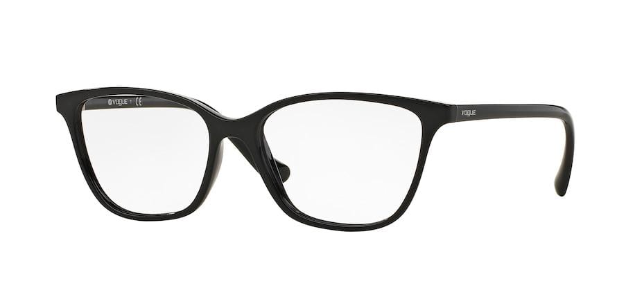 Vogue VO5029 Cat Eye Eyeglasses  W44-BLACK 52-16-140 - Color Map black