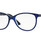 Vogue VO5030 Pillow Eyeglasses  2384-TOP BLUE/VIOLET TRANSPARENT 53-16-140 - Color Map blue