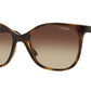 Vogue VO5032S Square Sunglasses  W65613-DARK HAVANA 54-18-140 - Color Map havana