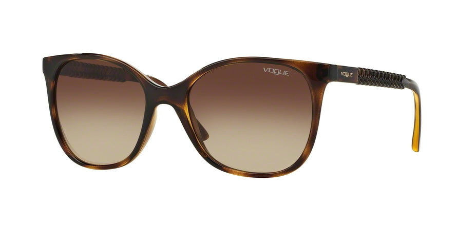 Vogue VO5032S Square Sunglasses  W65613-DARK HAVANA 54-18-140 - Color Map havana