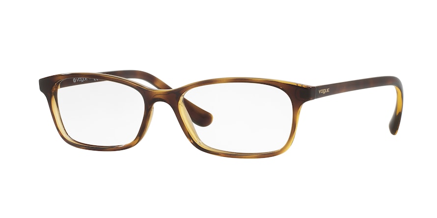 Vogue VO5053 Pillow Eyeglasses  W656-DARK HAVANA 51-16-135 - Color Map havana