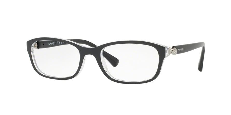 Vogue VO5094B Pillow Eyeglasses  2467-TOP OPAL GREY/SERIGRAPHY 54-18-135 - Color Map grey