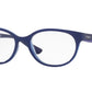 Vogue VO5103 Pillow Eyeglasses  2471-TOP BLUE/BLUE TRANSP 53-17-140 - Color Map blue