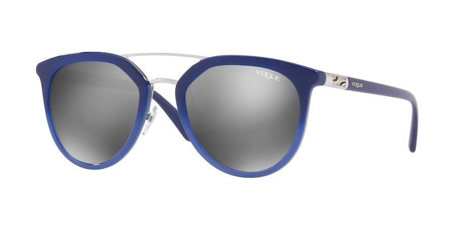 Vogue VO5164S Phantos Sunglasses  25596G-OPAL BLUE GRADIENT BLUE 52-21-140 - Color Map blue