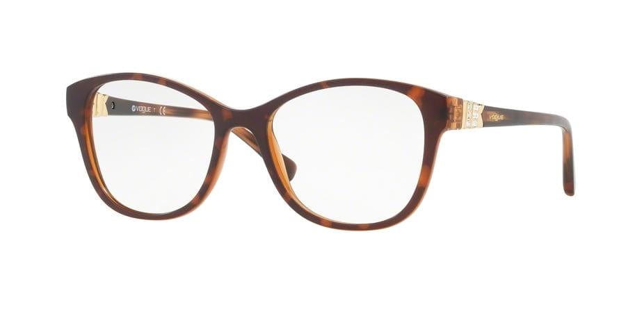 Vogue VO5169B Pillow Eyeglasses  2386-TOP HAVANA/LIGHT BROWN 50-17-140 - Color Map havana