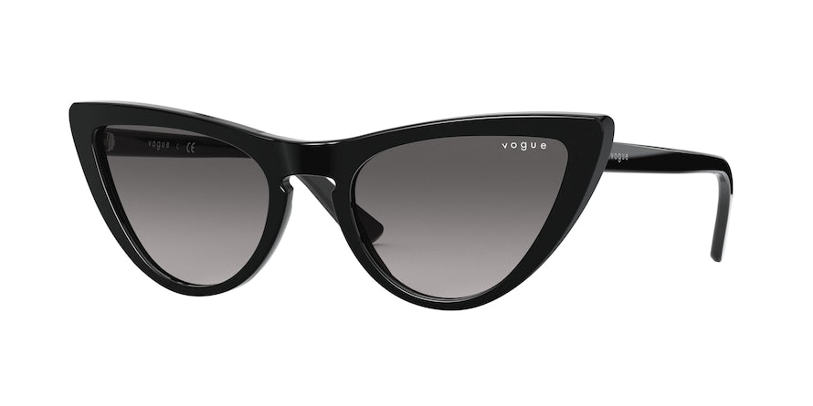 Vogue VO5211SM Cat Eye Sunglasses  W44/11-BLACK 54-20-140 - Color Map black